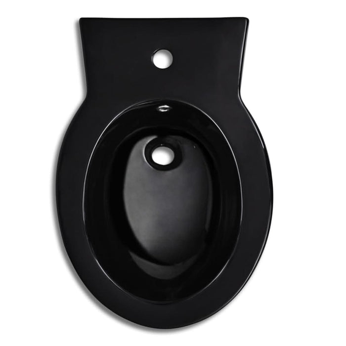 Set de toaletă & bideu, negru, ceramică - WALTI WALTI