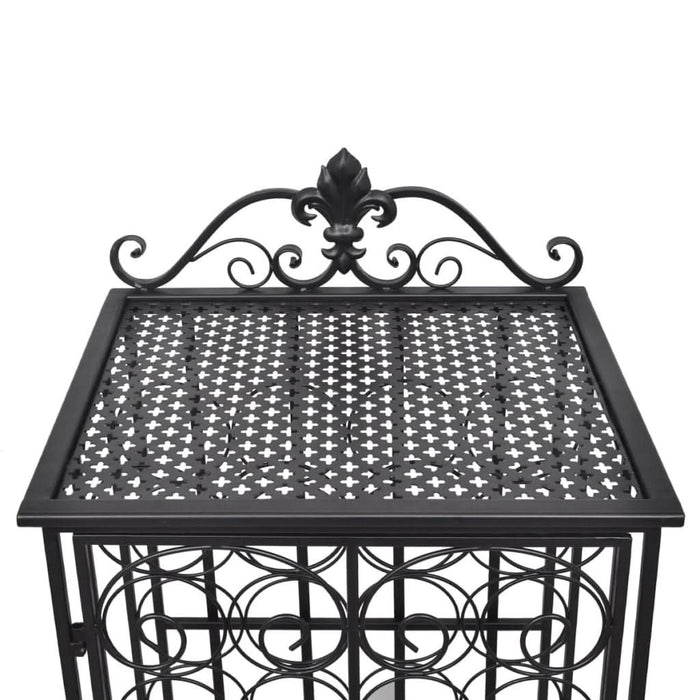 Suport sticle de vin pentru 28 de sticle, metal - WALTI WALTI