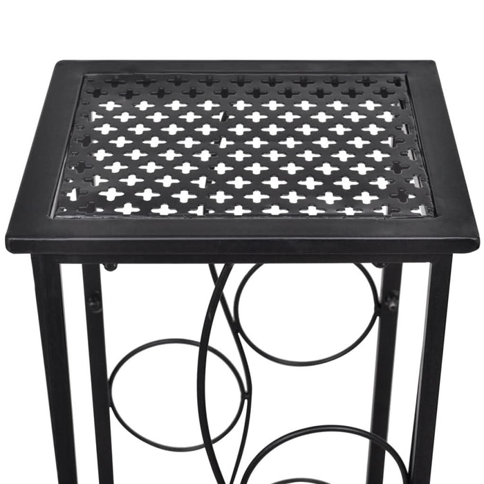 Suport sticle de vin pentru 8 sticle, metal - WALTI WALTI