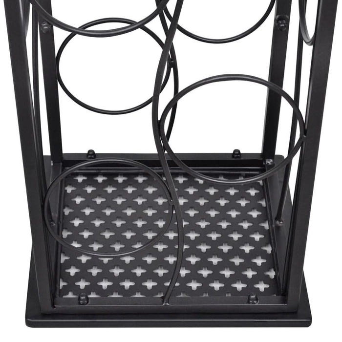 Suport sticle de vin pentru 8 sticle, metal - WALTI WALTI