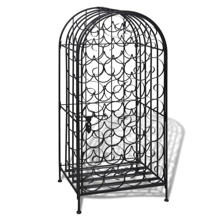 Suport sticle de vin pentru 35 de sticle, metal - WALTI WALTI