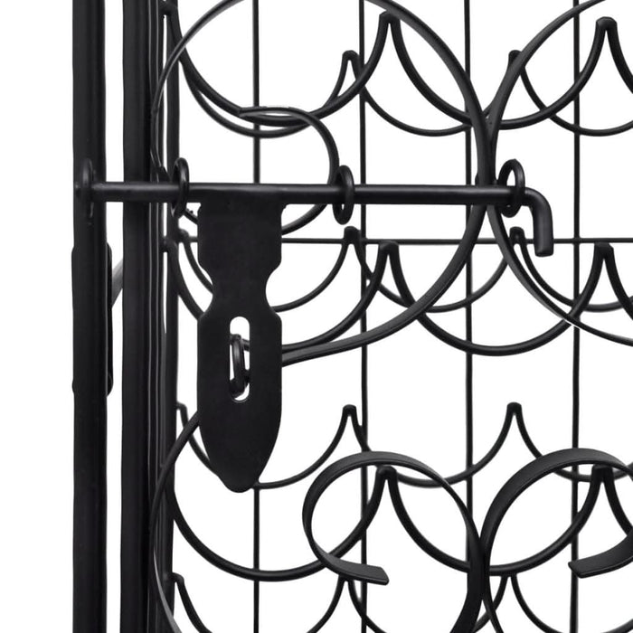 Suport sticle de vin pentru 35 de sticle, metal - WALTI WALTI