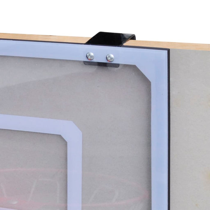 Set coș de baschet indoor cu minge și pompă - WALTI WALTI