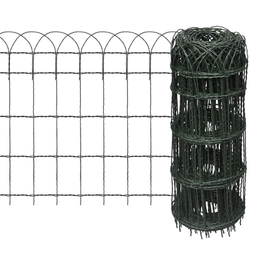 Gard delimitare grădină fier vopsit electrostatic 10 x 0,65 m - WALTI WALTI