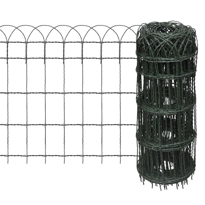 Gard delimitare grădină fier vopsit electrostatic 10 x 0,65 m - WALTI WALTI