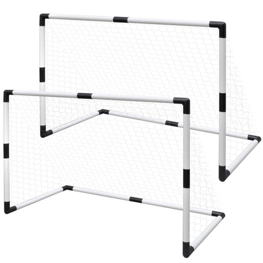 Poartă mini-fotbal pentru copii set 2 buc. 91,5 x 48 x 61 cm - WALTI WALTI