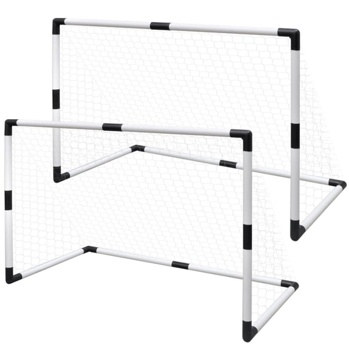 Poartă mini-fotbal pentru copii set 2 buc. 91,5 x 48 x 61 cm - WALTI WALTI