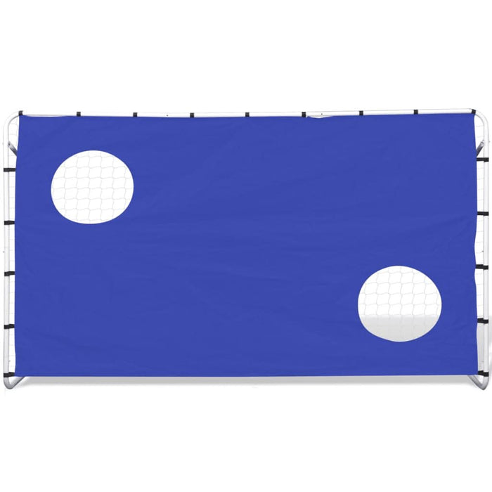 Poartă de fotbal din oțel cu țintă 240 x 92 x 150 cm - WALTI WALTI