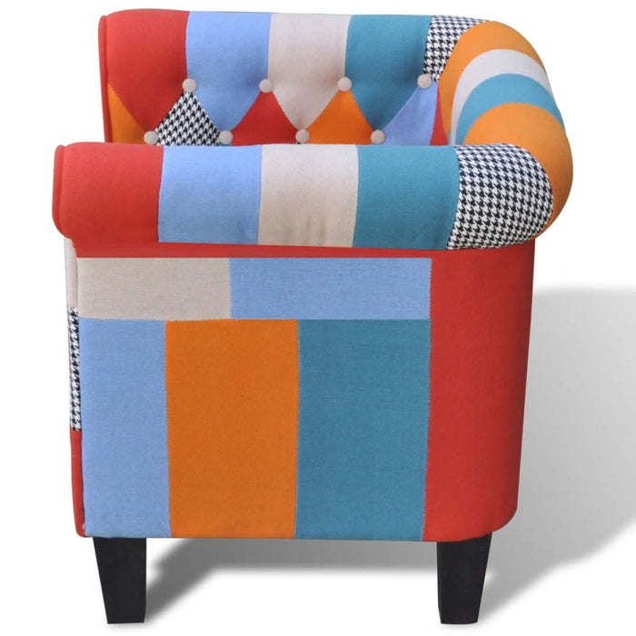 Fotoliu cu model Patchwork, material textil - WALTI WALTI