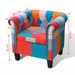 Fotoliu cu model Patchwork, material textil - WALTI WALTI