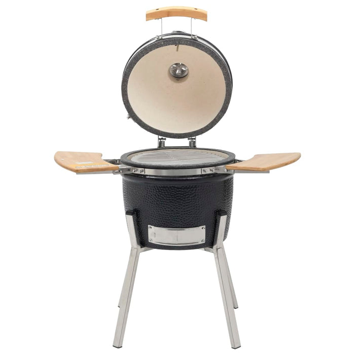 Grătar cu afumătoare Kamado, 76 cm, ceramică - WALTI WALTI