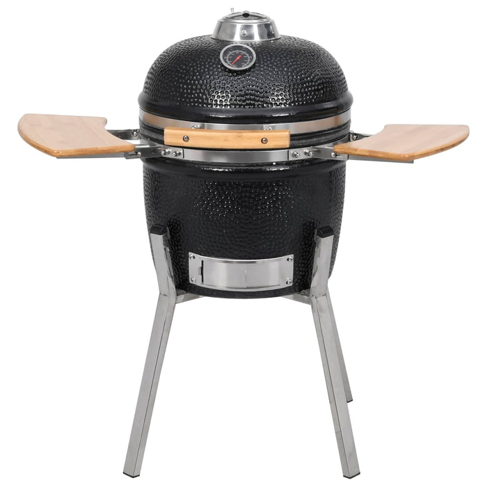Grătar cu afumătoare Kamado, 76 cm, ceramică - WALTI WALTI