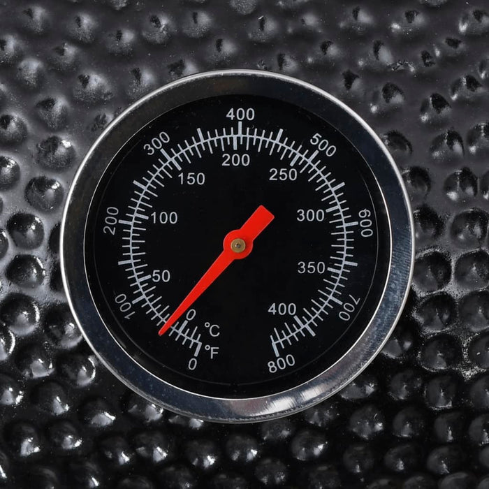 Grătar cu afumătoare Kamado, 76 cm, ceramică - WALTI WALTI