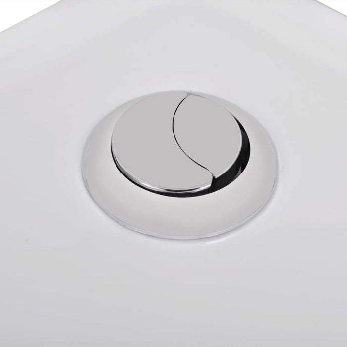 Vas toaletă din ceramică, WC baie de colț, alb - WALTI WALTI