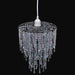Candelabru cu pandantiv din cristal, 22,5 x 30,5 cm - WALTI WALTI