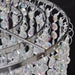 Candelabru cu pandantiv din cristal, 22,5 x 30,5 cm - WALTI WALTI