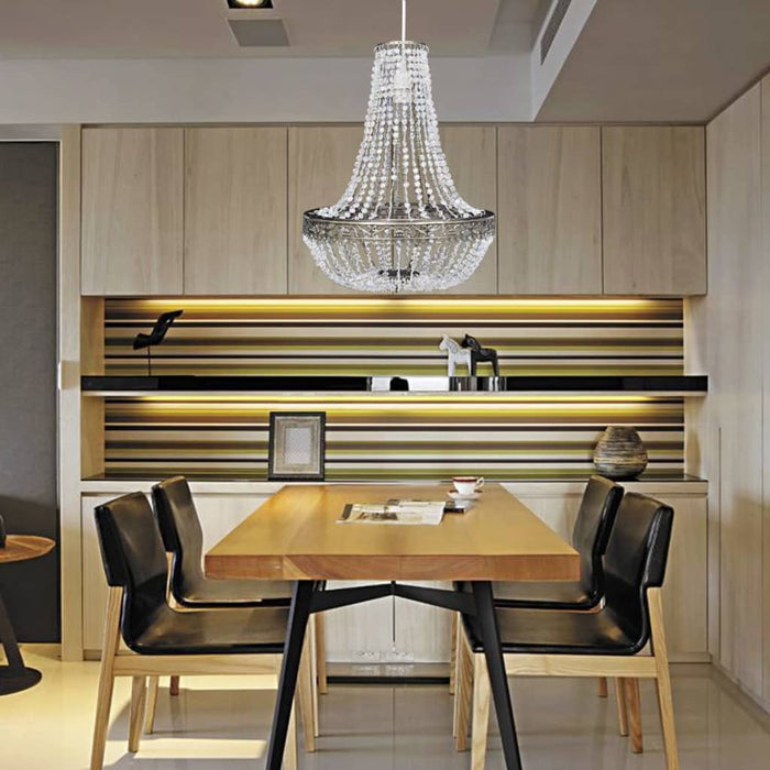 Candelabru pandantiv cu cristale, 36,5 x 46 cm - WALTI WALTI