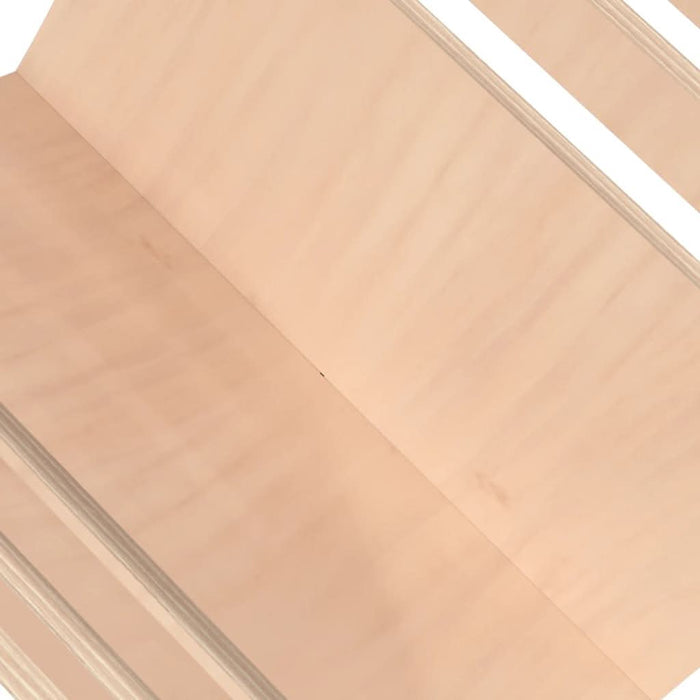 Suport din lemn pentru reviste, vertical, natural - WALTI WALTI