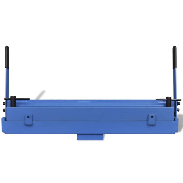 Mașină de fălțuit foi de tablă, operare manuală, 630 mm - WALTI WALTI