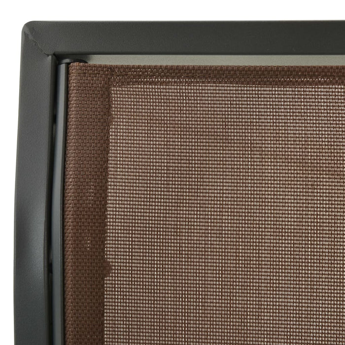 Balansoar de grădină cu copertină, cafeniu - WALTI WALTI