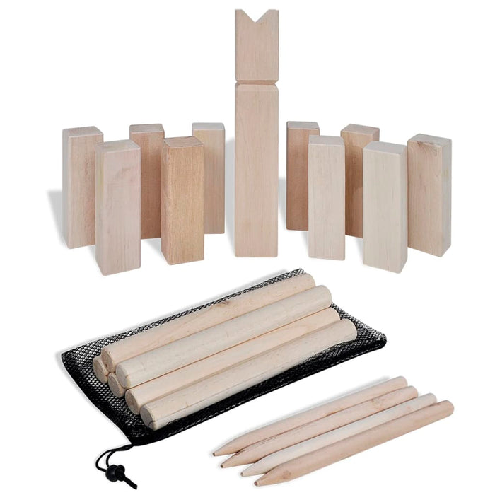 Set de joc Kubb din lemn - WALTI WALTI