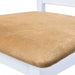 Scaune de bar, 2 buc., alb, material textil - WALTI WALTI