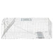 Cușcă galvanizată tip capcană, 80 cm - WALTI WALTI