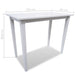 Set mobilier de bar din lemn, masă și 4 scaune, alb - WALTI WALTI