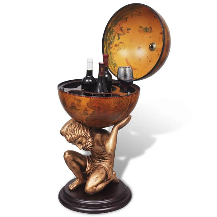 Bar tip glob, suport sticle de vin cu aspect Atlas 42x42x85 cm - WALTI WALTI