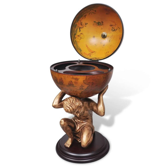 Bar tip glob, suport sticle de vin cu aspect Atlas 42x42x85 cm - WALTI WALTI
