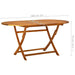 Set mobilier de exterior, 7 piese, lemn masiv de acacia - WALTI WALTI