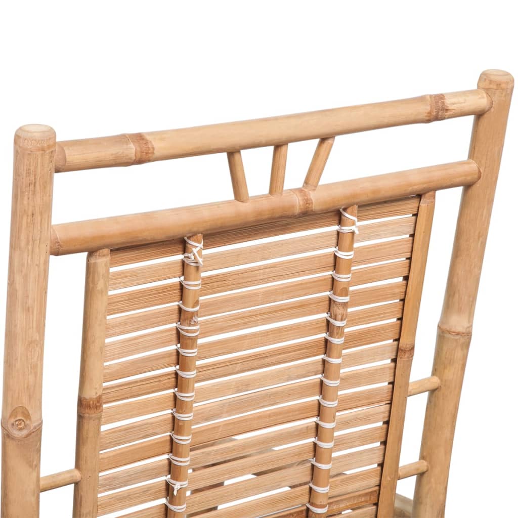 Scaun balansoar din bambus
