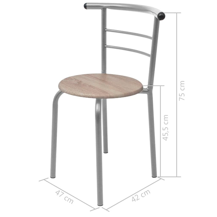 Set mobilier bar pentru mic dejun, MDF - WALTI WALTI