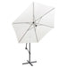 Umbrelă de soare suspendată, 3 m Alb nisipiu - WALTI WALTI