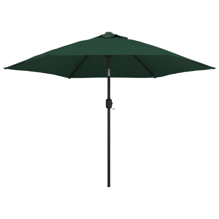 Umbrelă de soare cu LED 3 m, Verde - WALTI WALTI