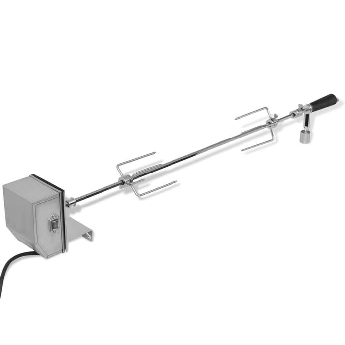 Rotisor cu motor profesional pentru BBQ, oțel, 900 mm - WALTI WALTI