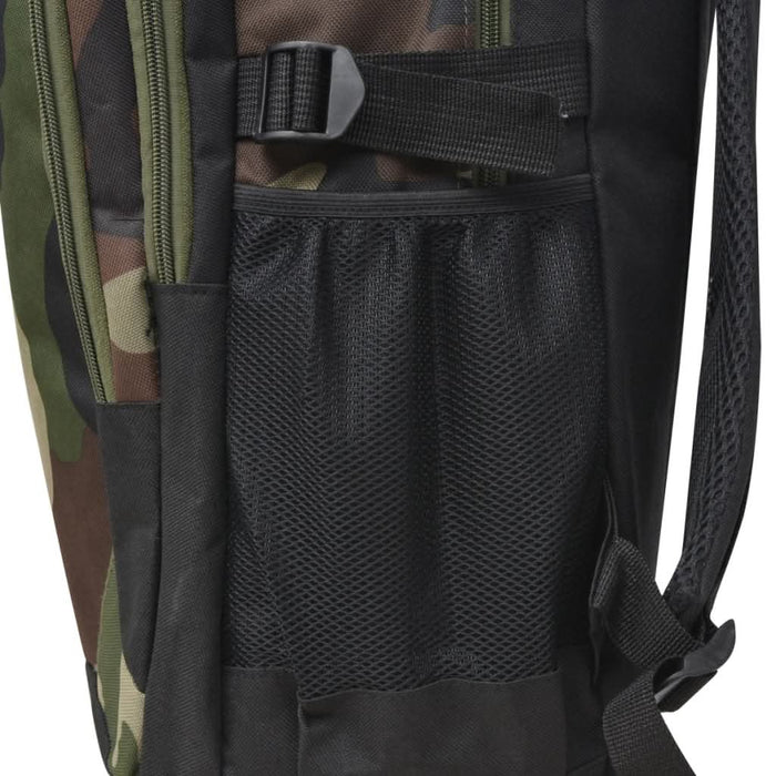 Rucsac pentru școală 40 L, negru și camuflaj - WALTI WALTI