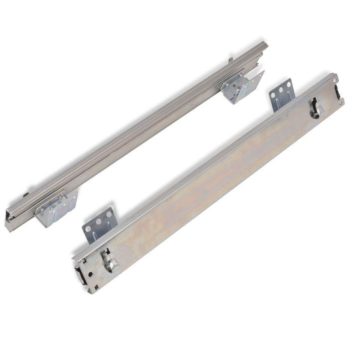 Coșuri din sârmă retractabile, 2 buc., argintiu, 400 mm - WALTI WALTI