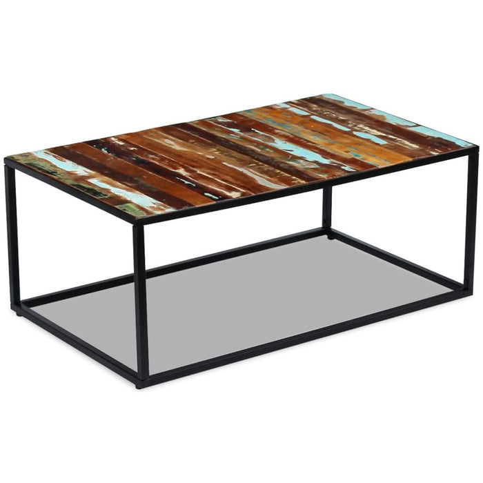 Măsuță de cafea, 100 x 60 x 40 cm, lemn masiv reciclat - WALTI WALTI