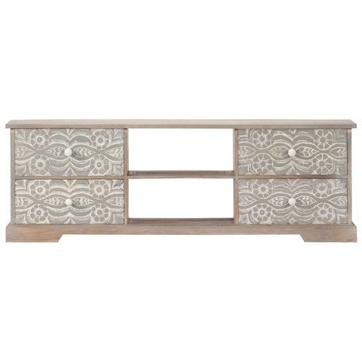 Comodă TV, 120 x 30 x 40 cm, lemn masiv de acacia - WALTI WALTI