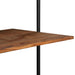 Birou de perete, 90 x 40 x 170 cm, lemn masiv de acacia - WALTI WALTI