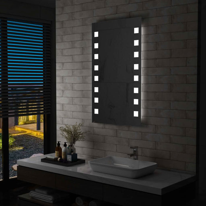 Oglindă cu LED de perete de baie, 60 x 100 cm - WALTI WALTI