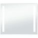Oglindă cu LED de perete pentru baie, 80 x 60 cm - WALTI WALTI