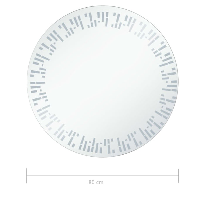 Oglindă cu LED de baie, 80 cm - WALTI WALTI
