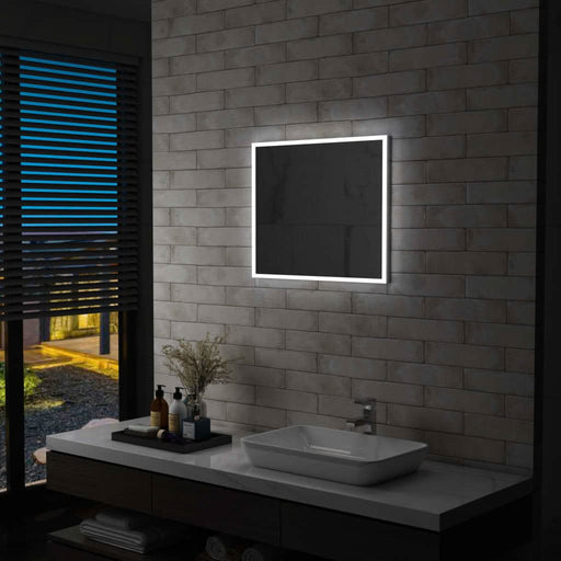 Oglindă cu LED de perete pentru baie, 60 x 50 cm - WALTI WALTI