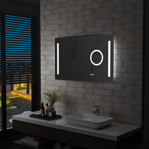 Oglindă cu LED de perete de baie, cu senzor tactil, 100x60 cm - WALTI WALTI