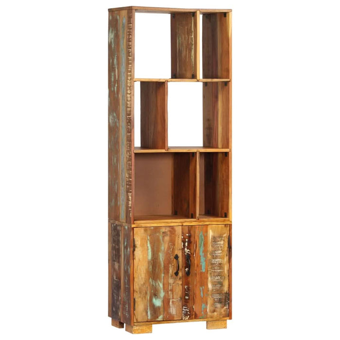 Bibliotecă, 60 x 35 x 180 cm, lemn masiv reciclat - WALTI WALTI