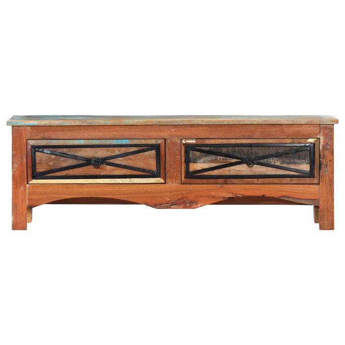 Comodă TV, 120 x 30 x 40 cm, lemn masiv reciclat - WALTI WALTI