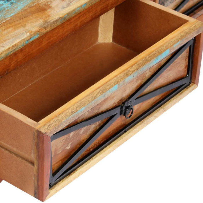 Comodă TV, 120 x 30 x 40 cm, lemn masiv reciclat - WALTI WALTI