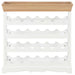 Dulap de vinuri, alb, 70 x 22,5 x 70,5 cm, MDF - WALTI WALTI